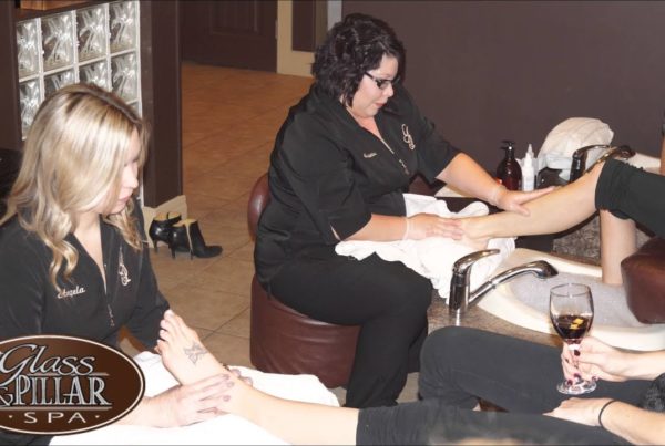 Photo of people getting a pedicure